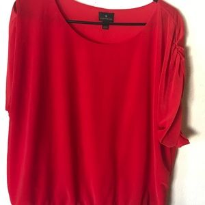 Red XL blouse